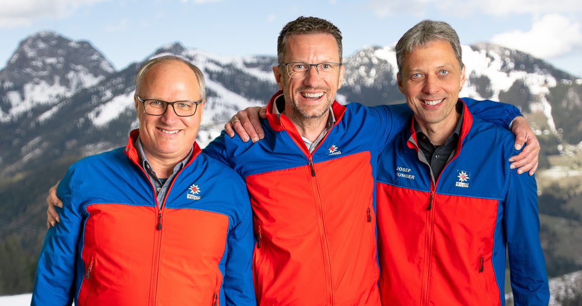 Bergrettungsteam im Einsatz